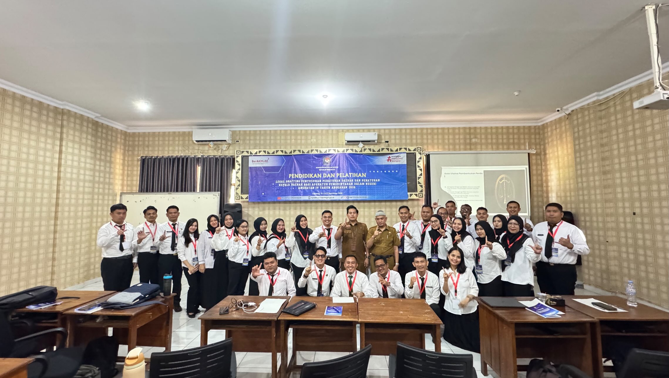 Dr. Erman Syarif Jadi Mentor dan Narasumber Diklat Legal Drafting Perda dan Perkada Kemendagri